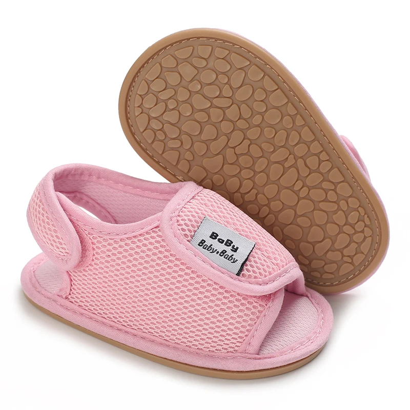 Baby Boys Girls Summer Sandals Outdoor Beach Anti-Slip Rubber Soft Sole Newborn Toddler First Walker Shoes