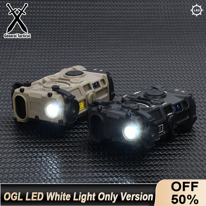 WADSN Tactic OGL Only White Light LED Version For 20mm Rail Airsoft Equipments Weapon Hunting Gun Accsesories Nylon plastic