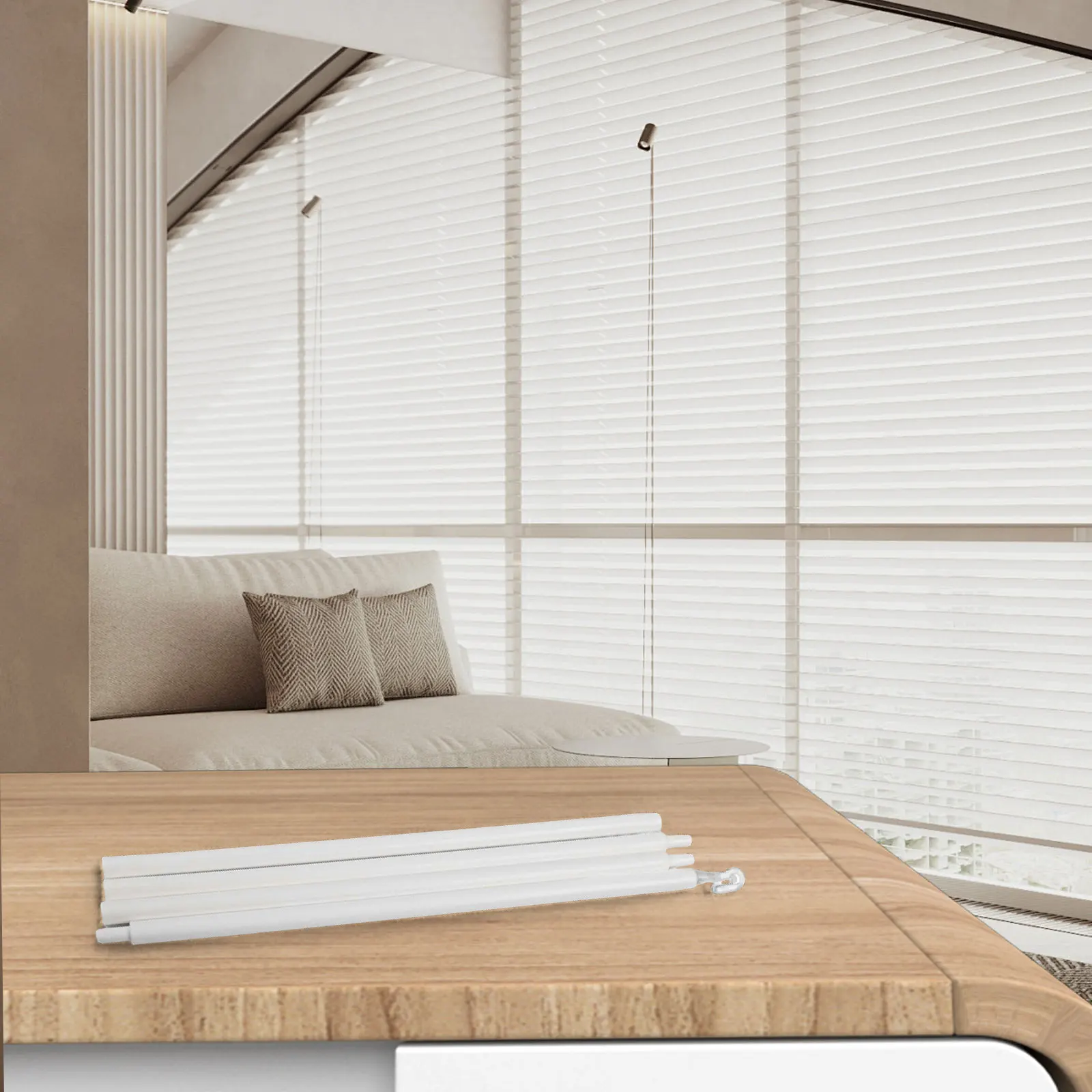Enhance Functionality As Shown In The Figure 117cm Pull Rod Customizable Curtain Pull System Customizable Reach