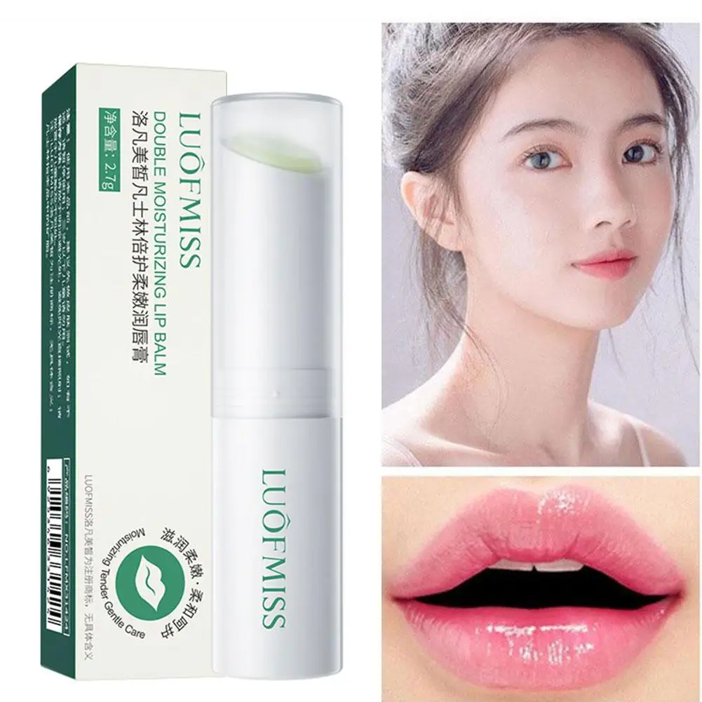 Lápiz labial hidratante, previene grietas secas, desvanece las líneas de los labios, Base coreana, protege el lápiz labial, cosméticos para el cuidado de los labios T4j0