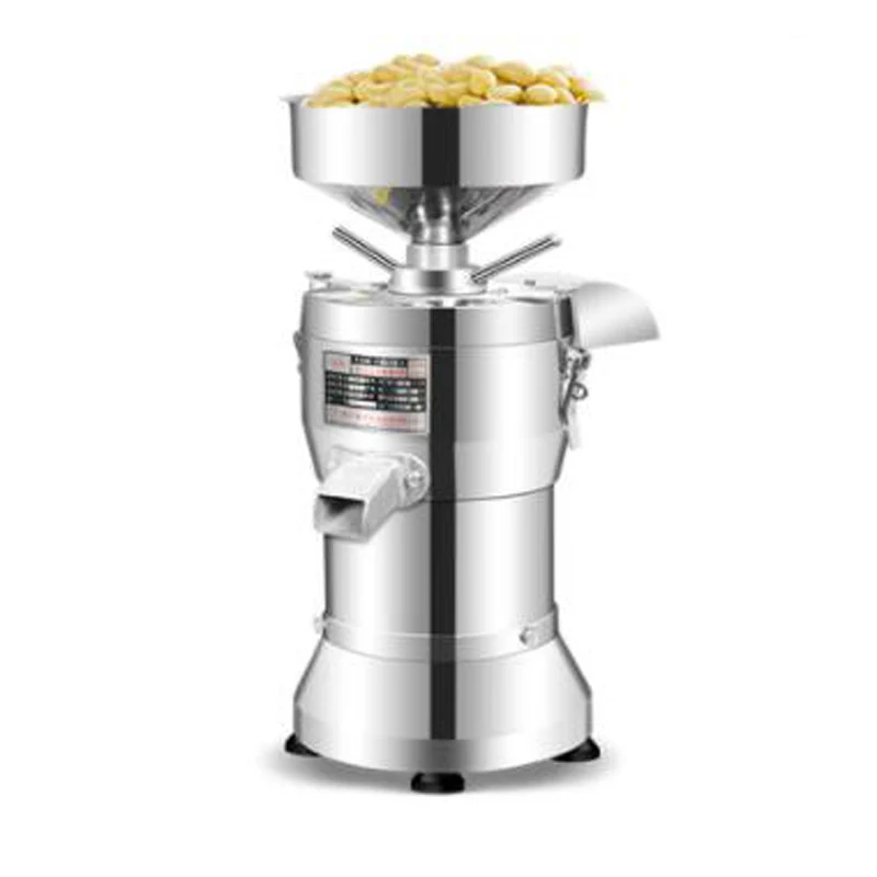 Commercial Mill Slurry Machine Home Stainless Steel Electric Peanut Tahini Soy Milk High Speed Multifunction Grind Machine