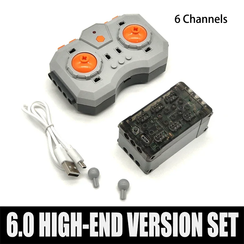 Servomotor MOC M L XL, funciones de potencia, piezas de alta tecnología, modelo Multi PF 8293 8883, bloques de construcción compatibles con LEGO