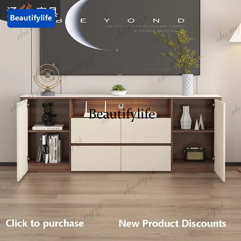10  Bedroom, master bedroom bedside, modern sintered stone storage, tall tv stand for home use 7d99E555610