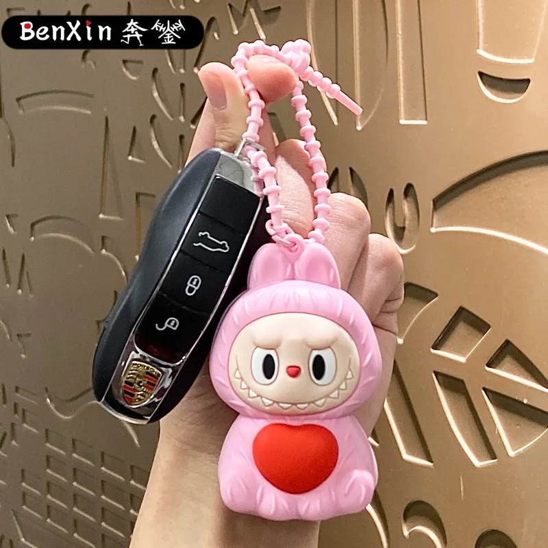 

Labab cartoon keychain, fashionable keychain accessories, backpack pendant and hanging ornament