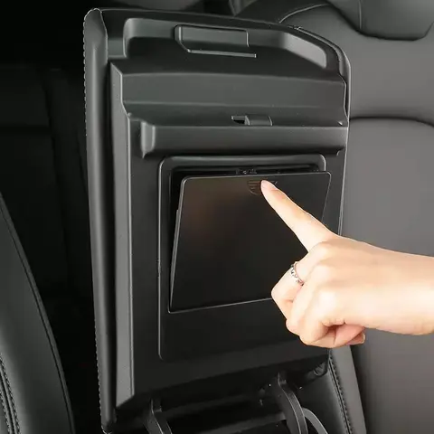 테슬라 모델 3 모델 Y 2023 2022 2021용 차량 팔걸이 홀더 박스 센터 콘솔 정리함 팔걸이 숨김 수납 박스 액세서리