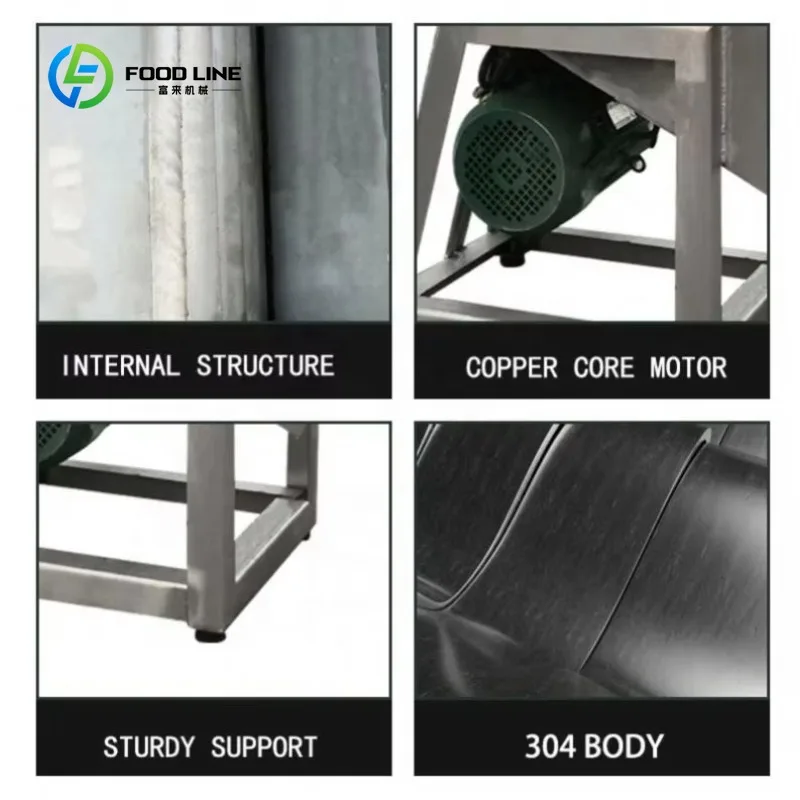 High Quality Commercial Vertical Snowflake Ice Crusher Seafood Refrigerated Crushed Ice, Checkered Particle Crushed Ice
