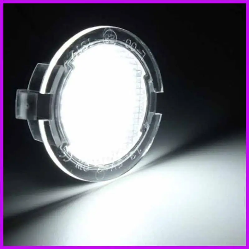 R9CC 2Pcs Upgraded Car Body Light LED Under Side Mirror Puddle Light for Edge for Fusion for Mondeo