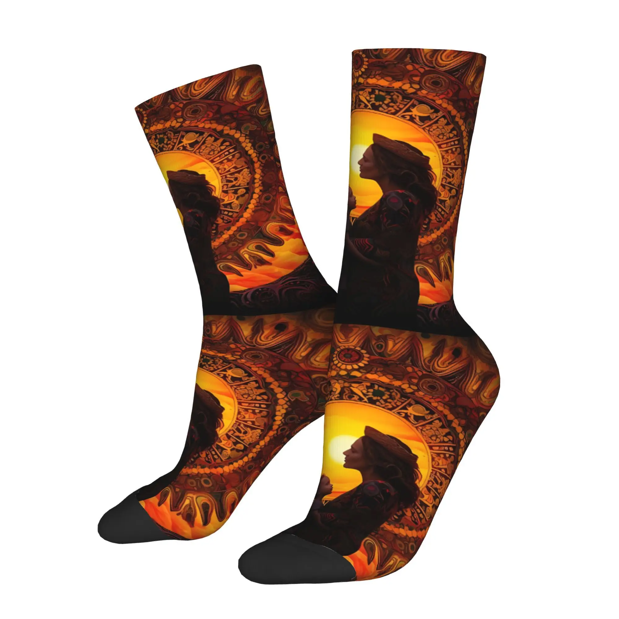 

Mother Is God Socks Male Mens Women Winter Stockings Hip Hop
