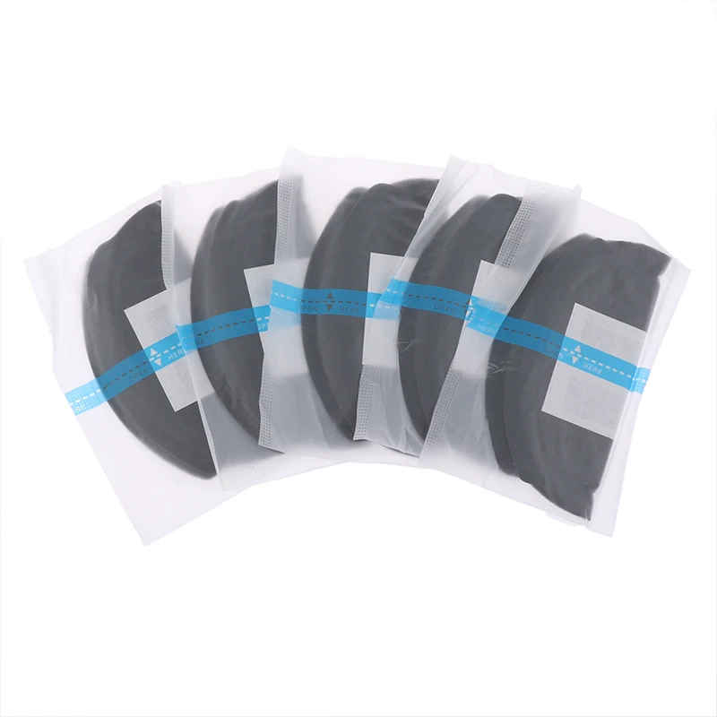 10Pcs Disposable Sweat Pads Private Breathable Urine Pad Sweat Absorbing Paste Sanitary Napkin for Men Black