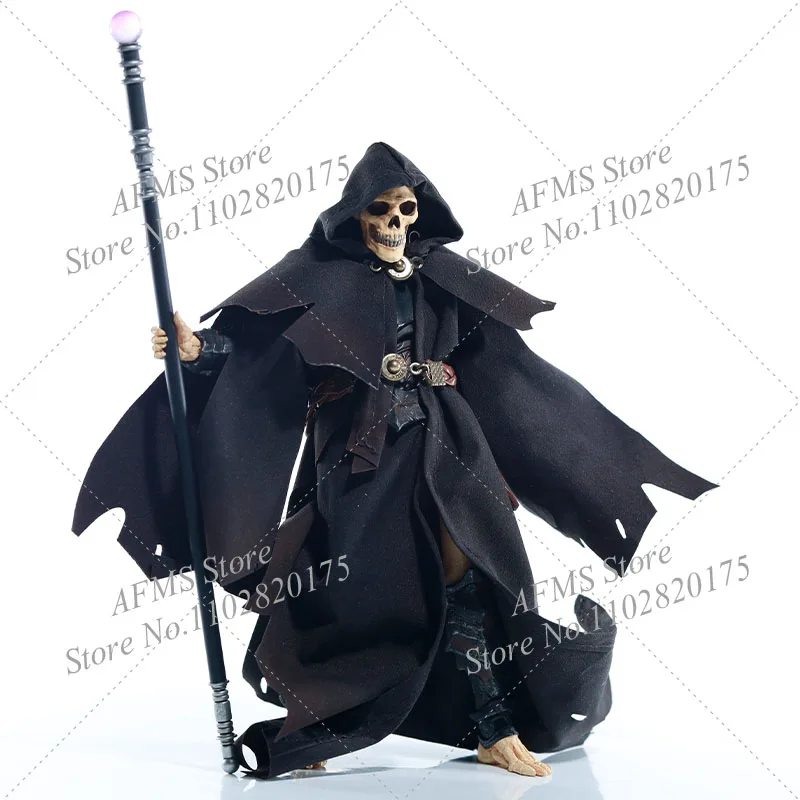 ‌ Quattro cavalieri scala 1/12 mantello scheletrico mago Deathwave scheletro soldato mantello top outfit ‌   Per il corpo della action figure da 6 pollici