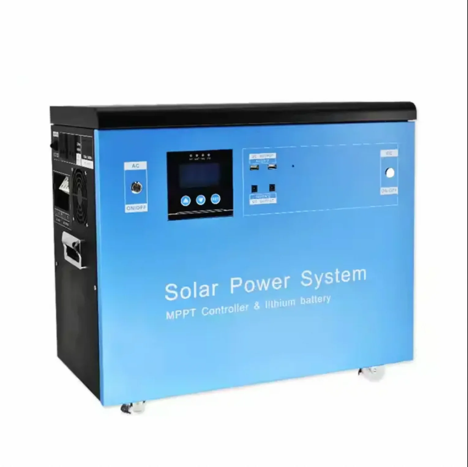 Hot Selling 1500W Solar Power Station Generator 50/60Hz System with MPPT Controller Lithium Ion Home Use Available Wholesale