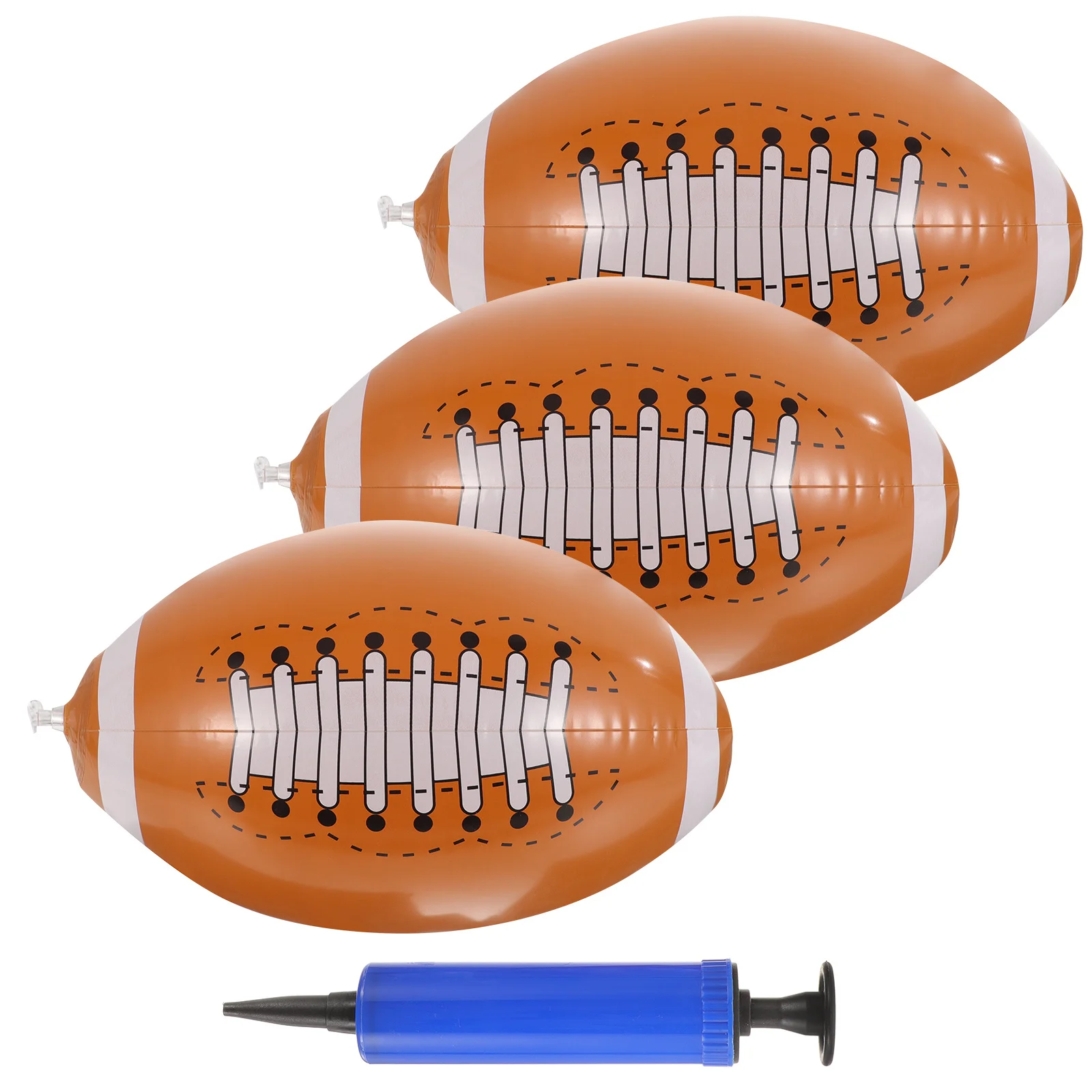 1 Juego de pelota de fútbol inflable, diseño deportivo, perfecta para playa, piscina, fiesta al aire libre de verano, pelota ligera de goma para juegos de niños