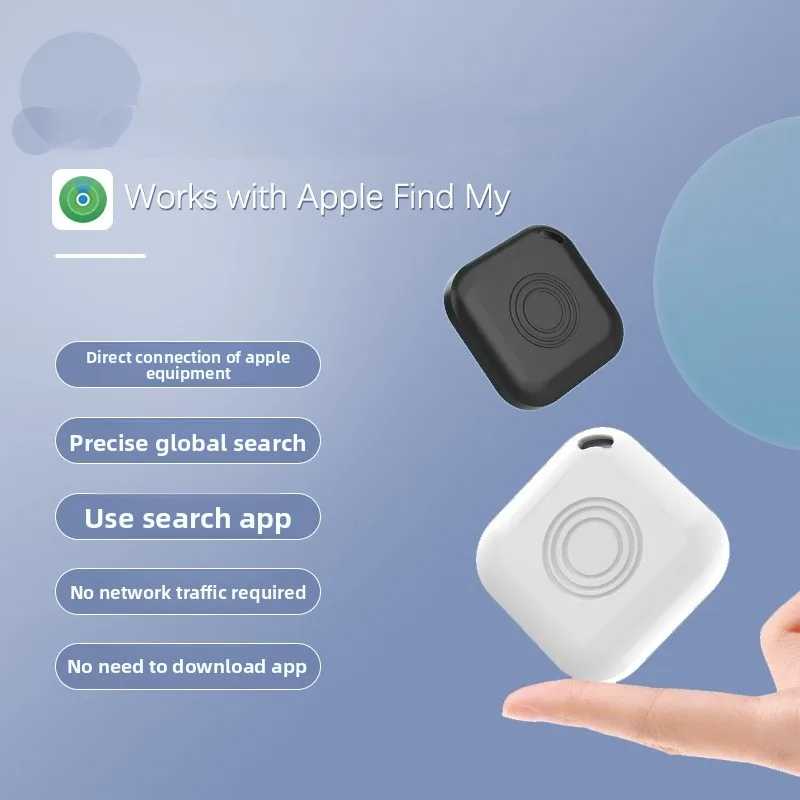 

Подходит для Apple FindMy, интеллектуальное устройство против потери AirTag, локатор глобального поиска, устройство против потери домашних животных