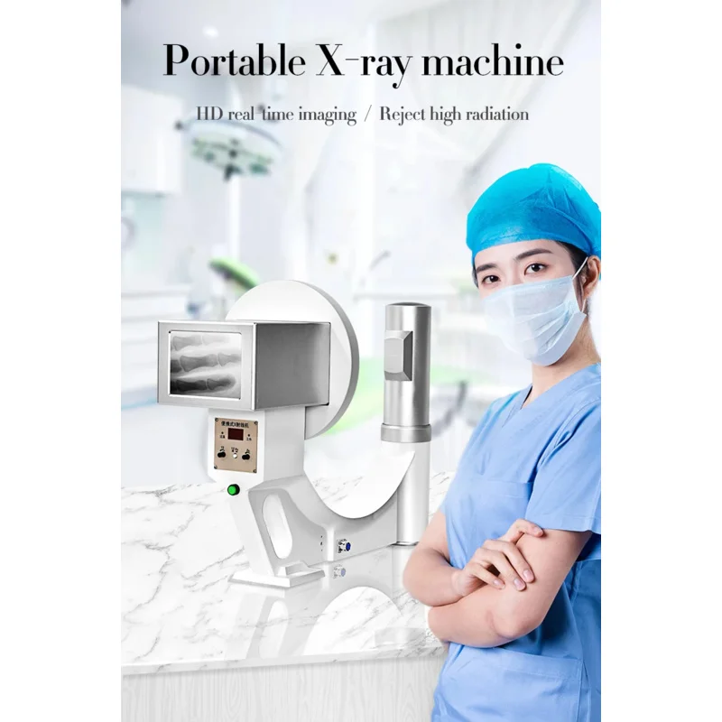 Dog Vet Digitals Mini X Ray Unit Lose-dose Veterinary Diagnostic Fluoroscopy Xray Equipment Portable Handheld X-ray Machine