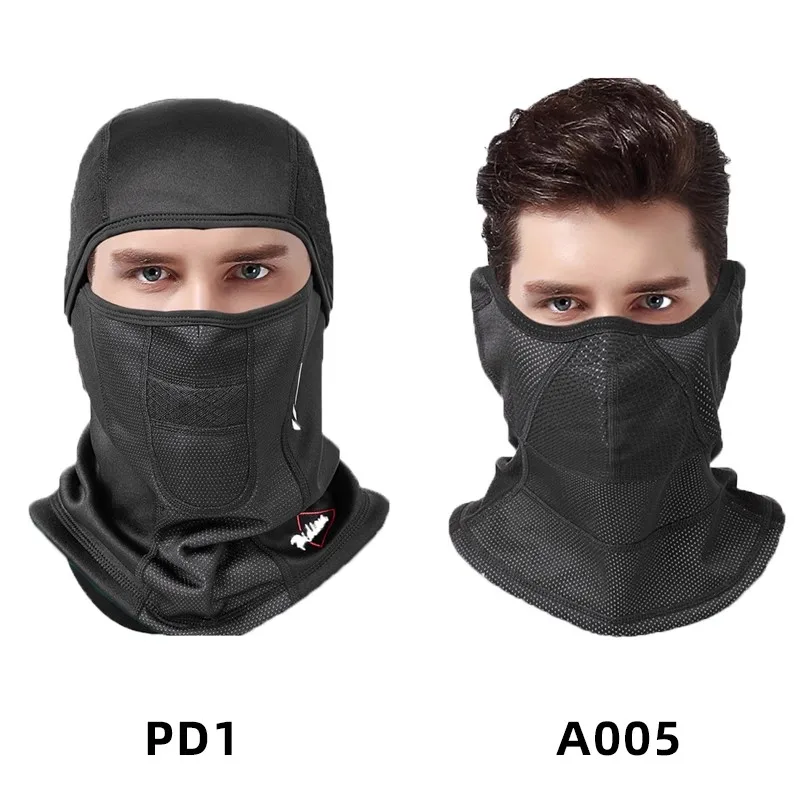 

Winter Cycling Mask - 10 ℃ Men Full Face Mask Warm Thermal Windproof Cold-Proof Head Cover Motorcycle Skiing Fleece Scarf Mask