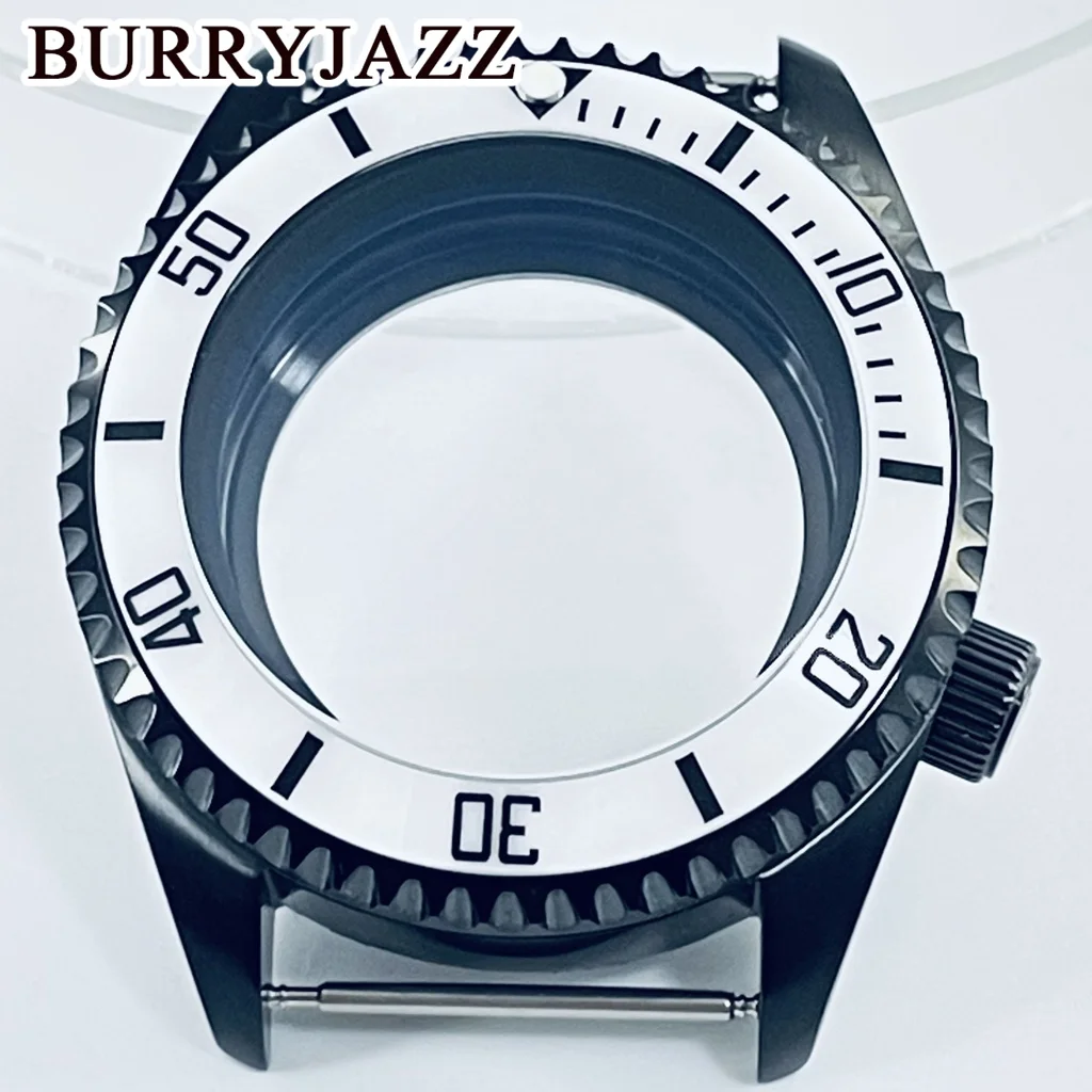 BURRYJAZZ 42 мм улучшенный корпус часов из нержавеющей стали SKX007, водонепроницаемый сапфировый Crysta, подходит для NH34 NH35NH36, механизм, циферблат 28,5 мм