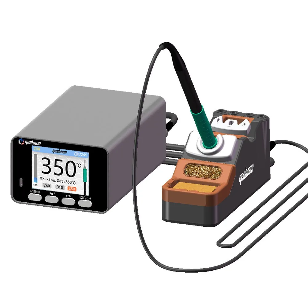 Maxgeek TA305 Multifunctional Professional Soldering Station Linear Transformer Pulse Heating C245/C210 Soldering Iron Tip Kit