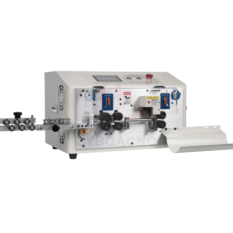 SWT-608-MAX1-6S آلة تجريد وتقشير الأسلاك الأوتوماتيكية 0.2-25mm2 سعة 550 وات 6 عجلات مع تحكم بشاشة تعمل باللمس #6