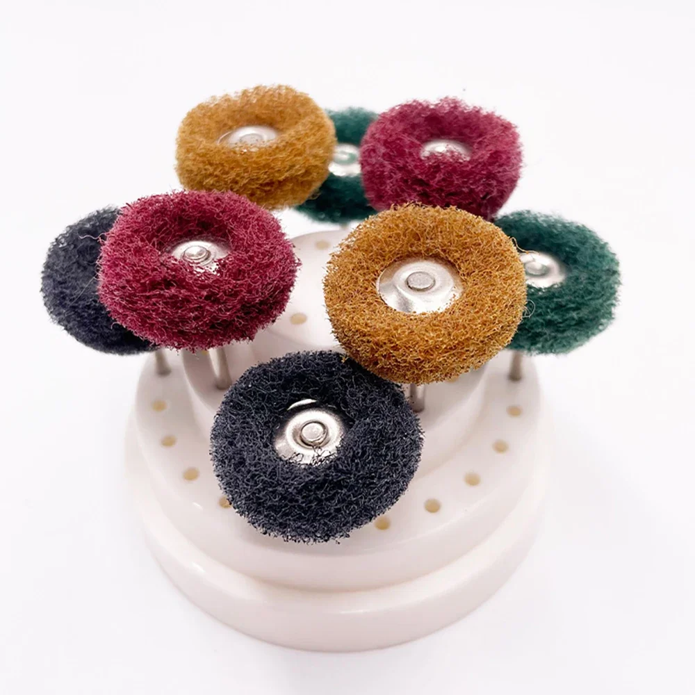 10Pcs Grinding Polishing Wheel Kit for Rotary Tools with 2.35mm/3mm Shanks Perfect for Metal Deburring and Surface Finishing