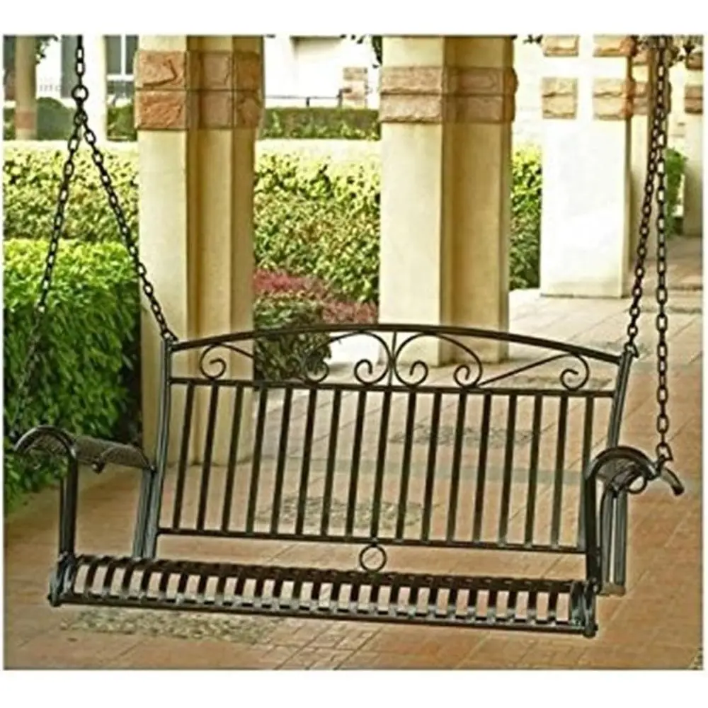 

Черные садовые качели 55 Durable для комфортного отдыха на открытом воздухе