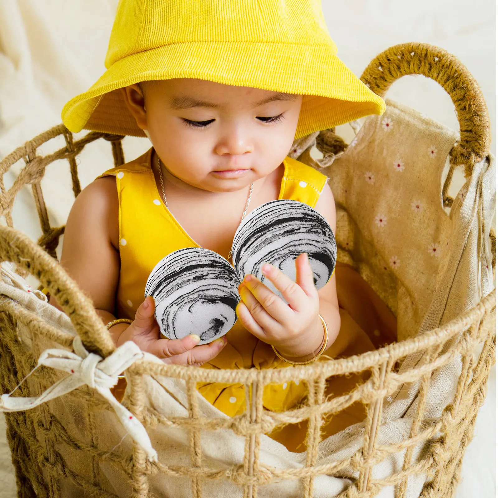 

9Pcs Foaming Balls Creative Stress Relief Bouncy Round Indoor Colorful Soft Hand Exercise Pressure Reducing Balls