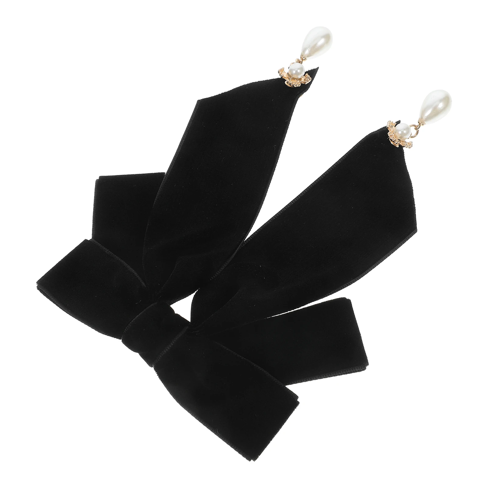 

Bow Tie Casual for Women Brooch Pin French Big Brooches and Pins Imitation Pearls