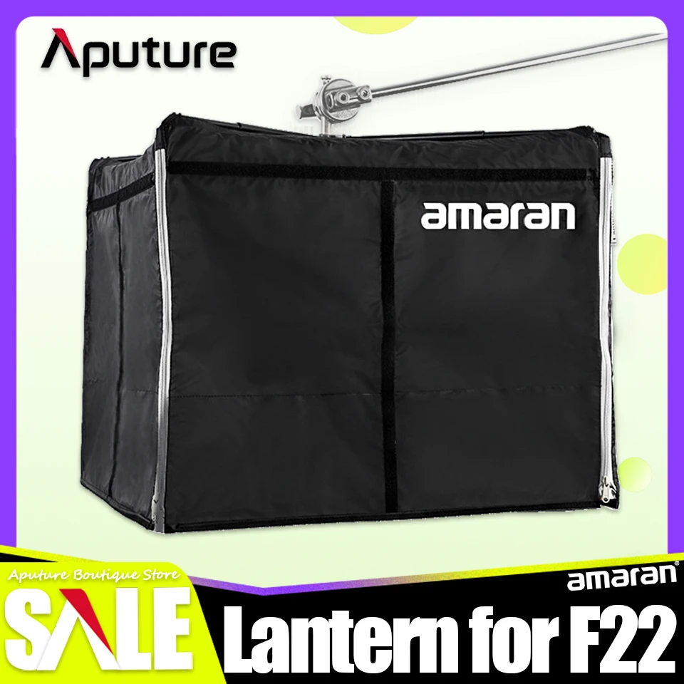 

Aputure Lantern for Amaran F22 Modifier with Shades for Flexible RGBWW LED Video Light Photography Accessories