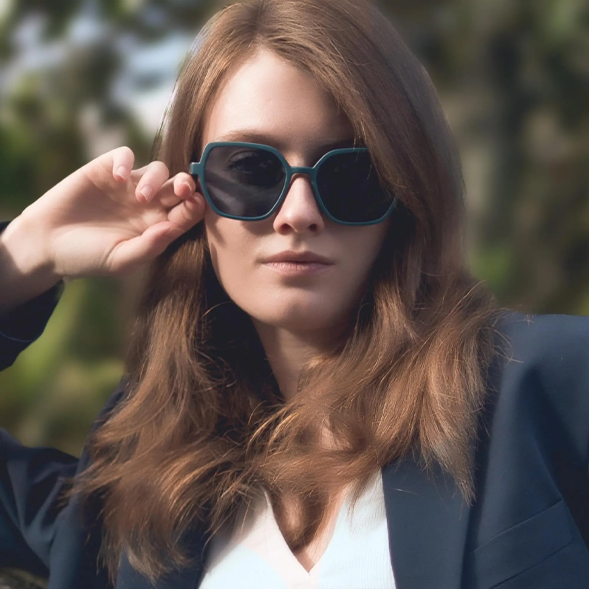 BLUEMOKY Schmetterlings-Sonnenbrille zum Autofahren, für Sport und Outdoor, mit polarisierten UV400-Gläsern für Sommerurlaub und Strand