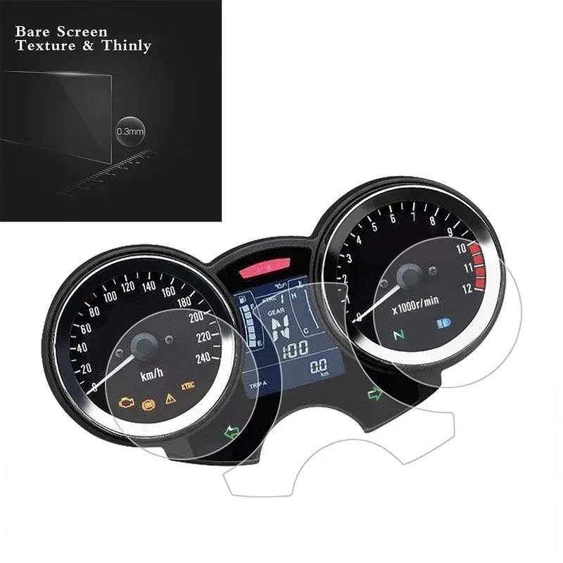 

For Kawasaki Z900RS Z900 RS Z 900 RS 2017-2019 Motorcycle Speedometer Guard Scratch Cluster Screen Protection Film Protector