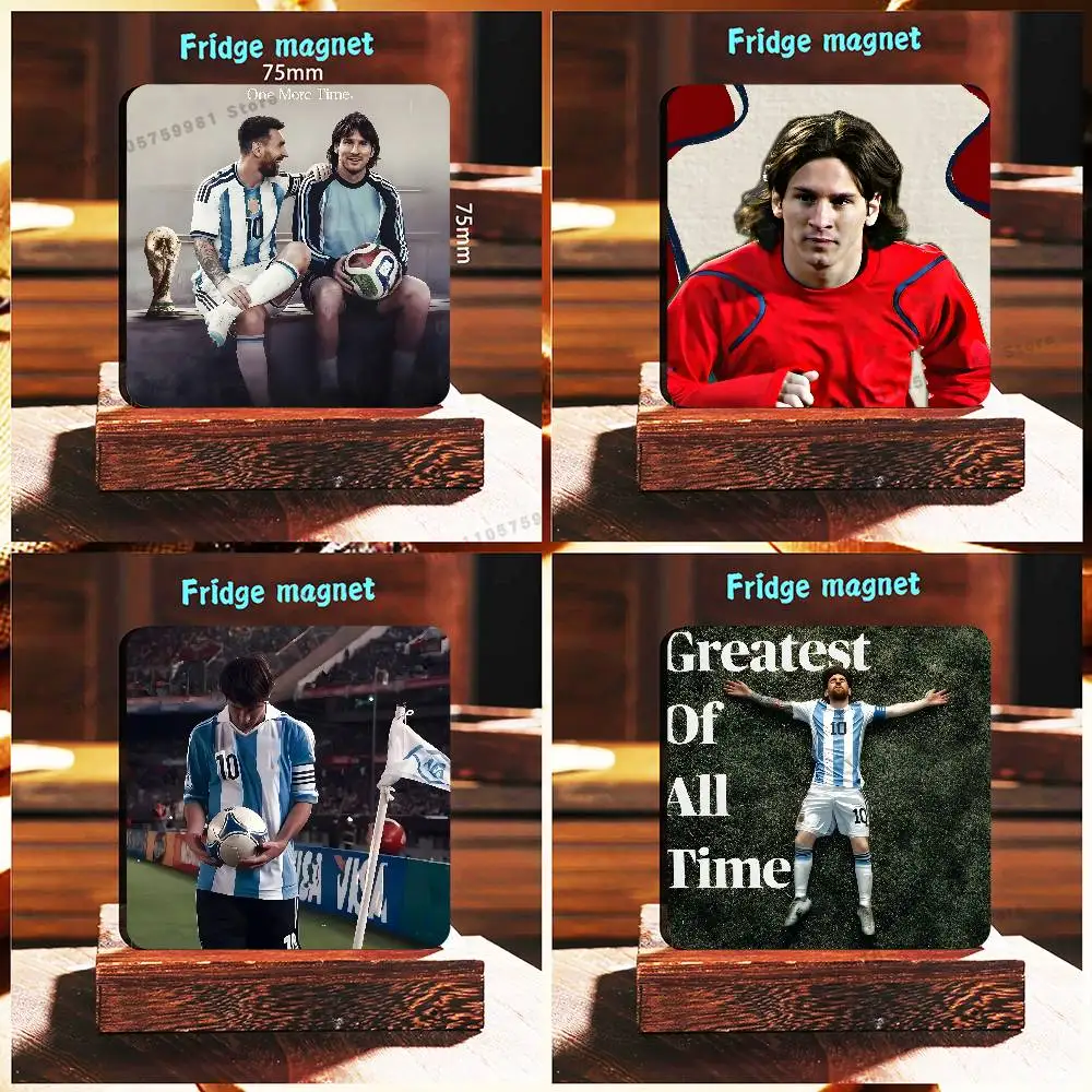 L-Lionel M-Messi Football King Refrigerator Magnets the Perfect Choice for Home Create Warm Cozy Home