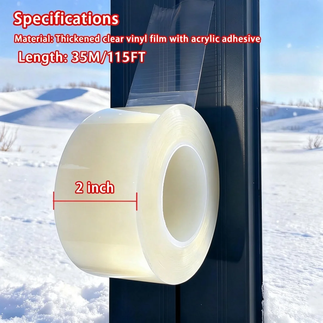 Window sealing tape，window AC insulation tape，hot and cold air waterproof blocking agent，windproof，no residual strong adhesive