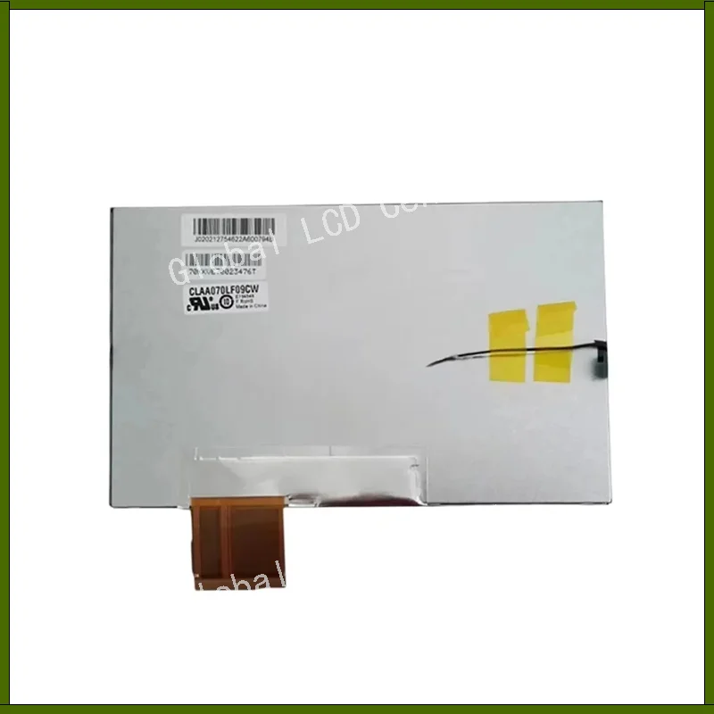 

Original Grade A+ CLAA070LF09CW CLAA070LF09 CW 7 inch LCD Display Screen Panel 800*480