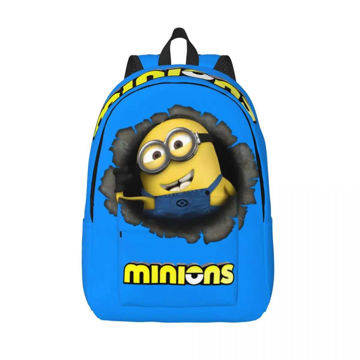 Top Comedy Movie Storage Bag Minions For Men Kid Portable Office Work School Back To School Gift Zipper Closure Laptop Bag