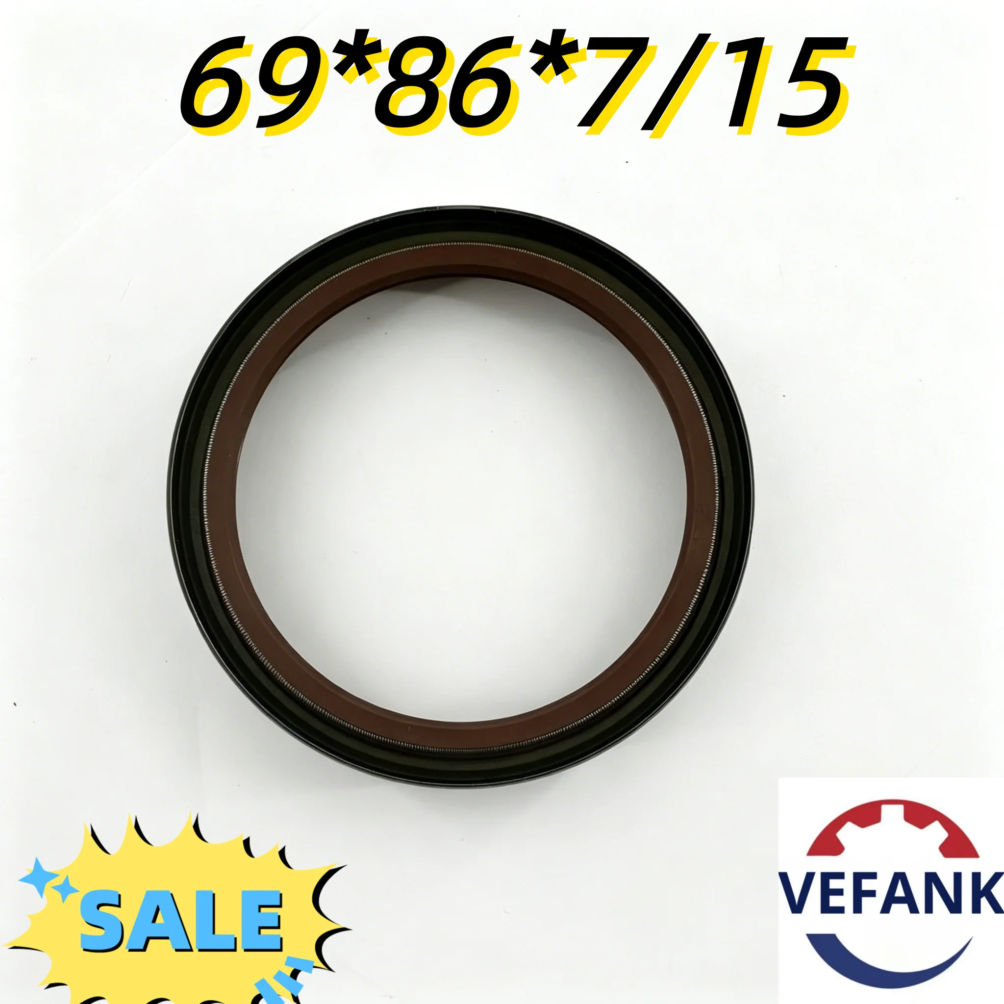 

Oil Seal: TBCY 69*86*7/15 90316-69001 VEFANK T1333 Is Suitable for Toyota Seals