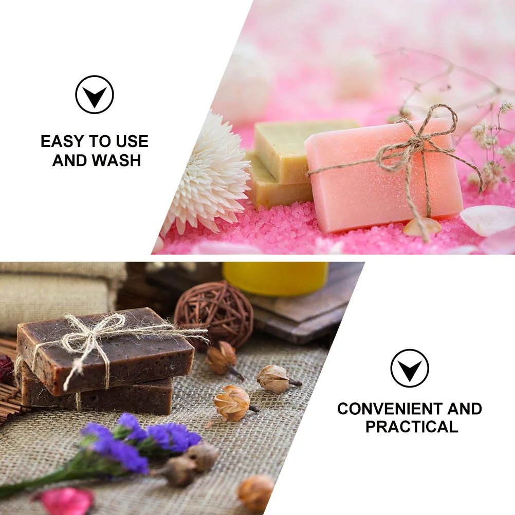 

3 pcs Silicone Soap Molds 4 Hole Diy Manual Mold For Handmade Soap Making Craft Creative Crystal Epoxy Mold Practical Non-Stick