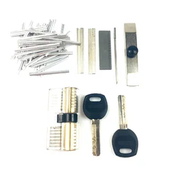AB Lock Tin Foil Tool Lock Tool Fast Tool for Double-end Lock,Professional Locksmith Tools