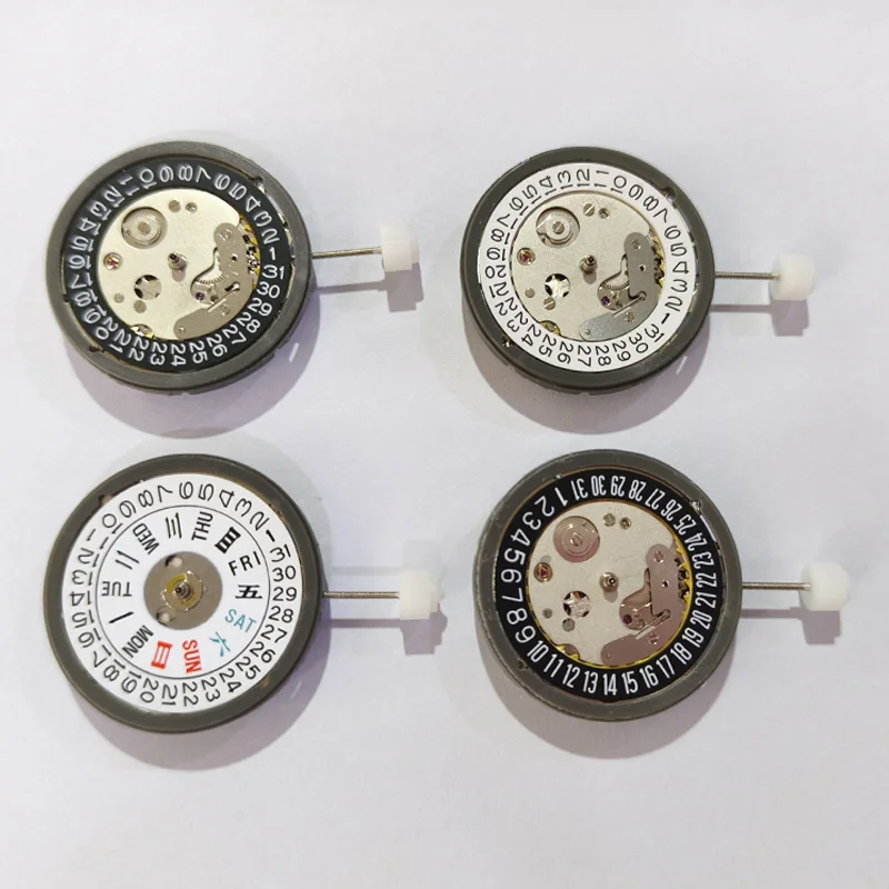 China NH35 NH36 Black 3/6 o’clock Date Day Calendar Automatic Mechanical Movement Replace Japanese NH35 NH36