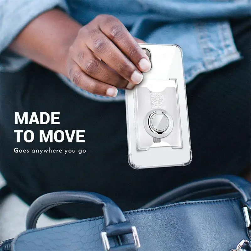 المغناطيس حلقة حامل فتحة للبطاقات الحال بالنسبة Redmi ملاحظة 12 4G للصدمات شفافة لينة غطاء ل Redmi نوت 12 10 9 برو 11S 10S #5