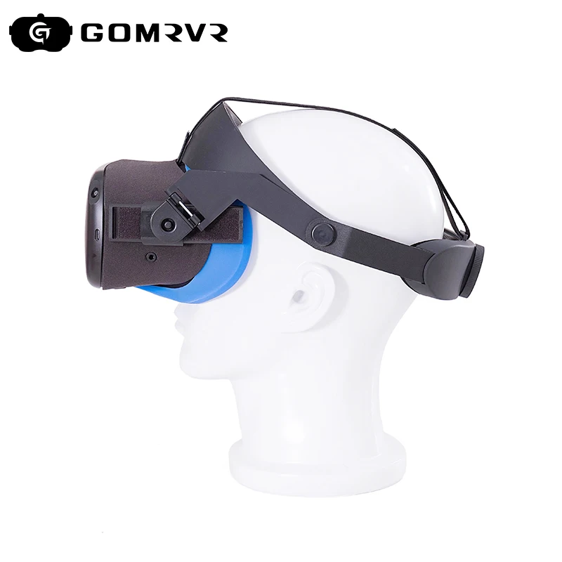 GOMRVR strap for oculus quest solves the pressure balance of face,comfortable adjustable ergonomic virtual reality accessories