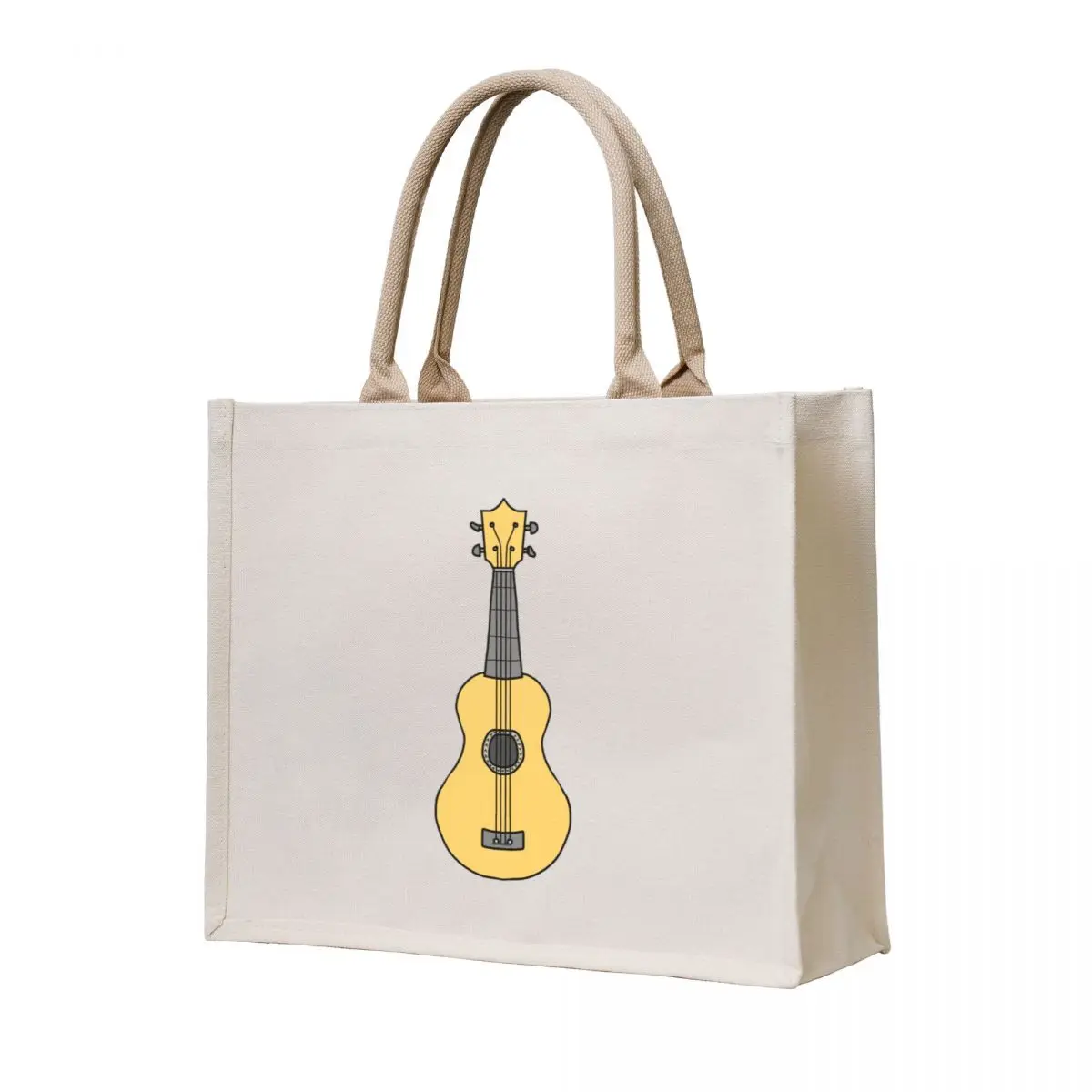

Yellow Ukulele Tote Bag Gift bags tote bag woman Fabric bag
