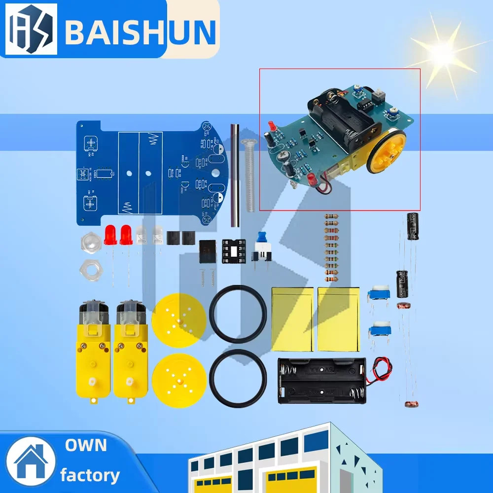 kit-de-carro-robo-diy-compativel-com-arduino-rastreamento-de-linha-e-prevencao-de-obstaculos-–-com-motores-tt-e-sensor-ultrassonico