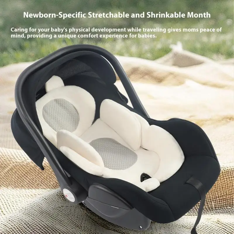 Soft Baby Strollers Cushion With Shock Absorption And Nonslip Base For Newborns Infant Carriers A2UB