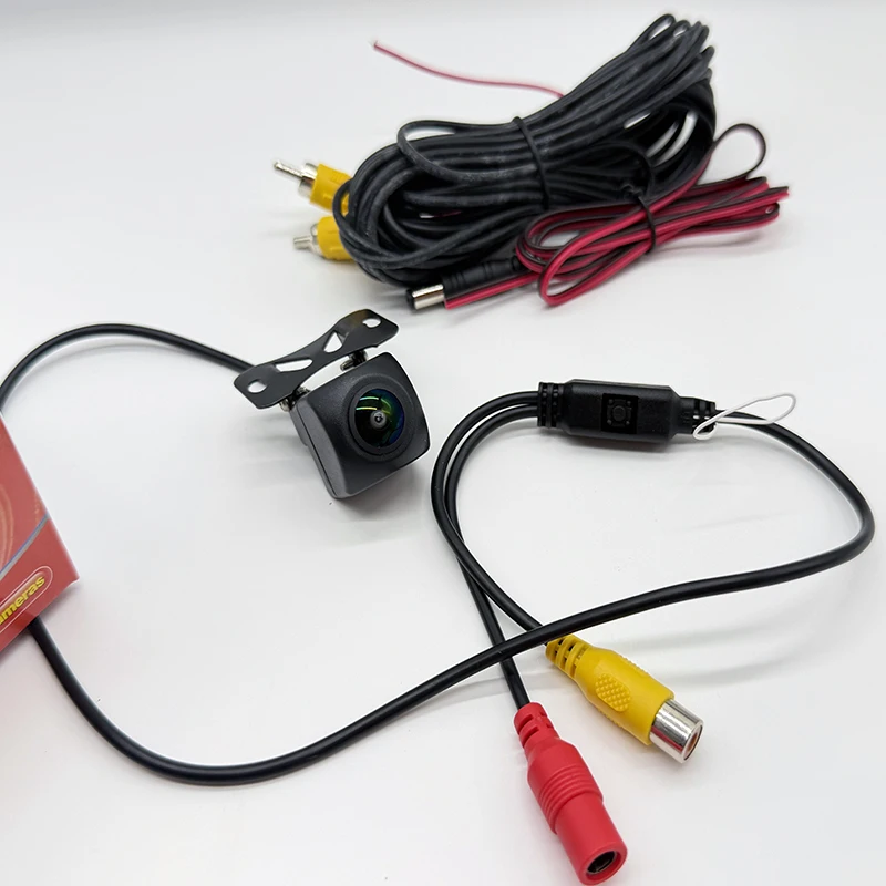 Car camera ultra-clear fisheye 170-degree night vision universal AHD/CCD1080P signal reversing camera