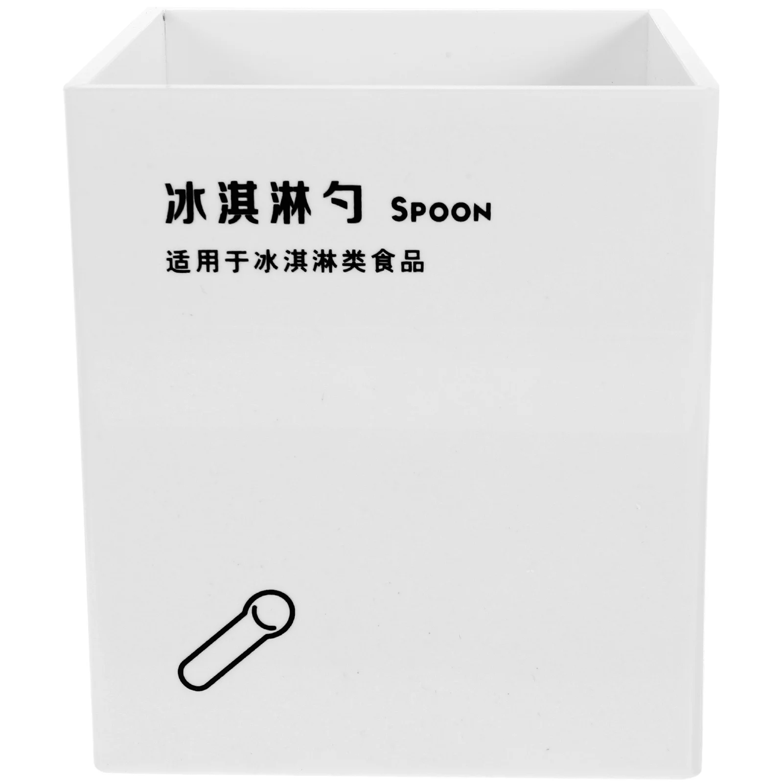 

Acrylic Cutlery Organizer Multipurpose Utensil Holder Strong Easy Clean Minimalist Design Home Restaurant Cafe Bar