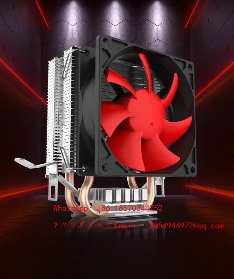 2026    Radiator CPU Fan Mini 2 Heat Pipe 1151 Desktop 1700 Computer Air Cooling