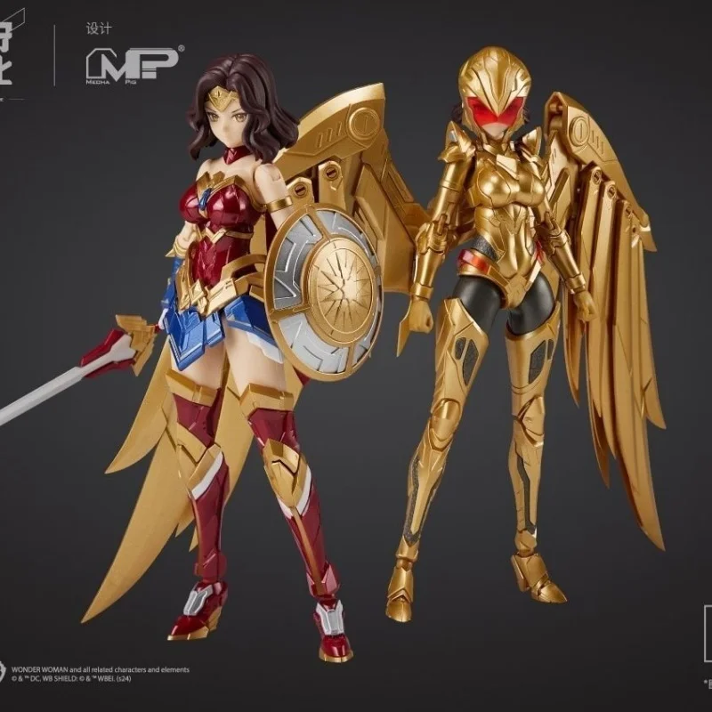 

Dc Will Be The Soul Of The Comics Wonder Woman Assembler Woman Model War Ji Golden Eagle Machine Armor Doll Toy Birthday Gifts