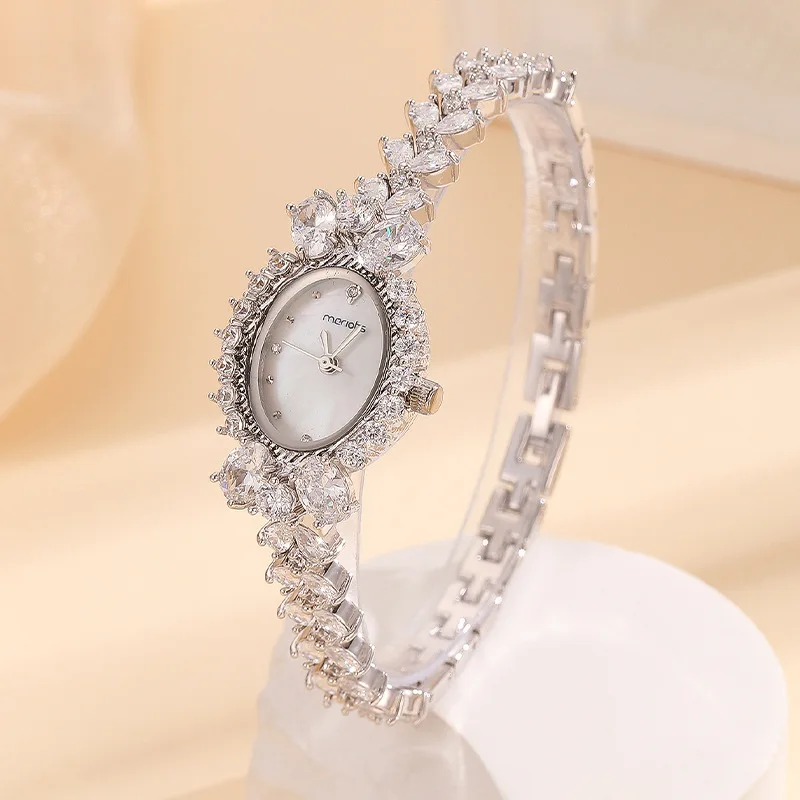 

Новые женские кварцевые часы, популярные нишевые круглые часы-браслет High Sense, внешняя торговля