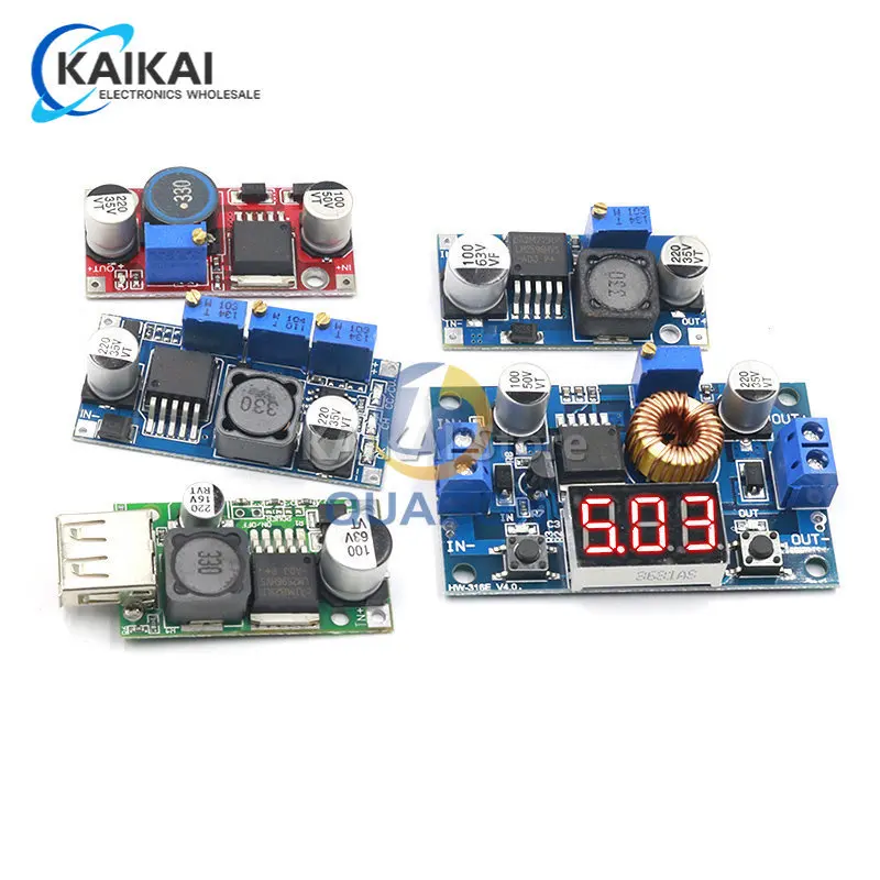 1PCS High Quality 3A Adjustable DCDC LM2596 LM2596S input 4V-35V Output 1.23V-30V dc-dc Step-down Power Supply Regulator module