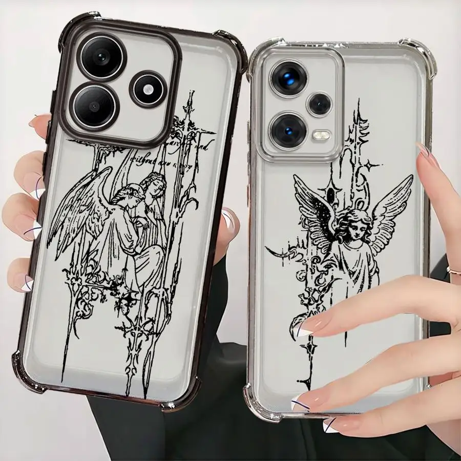 Black Line Angel Ph…