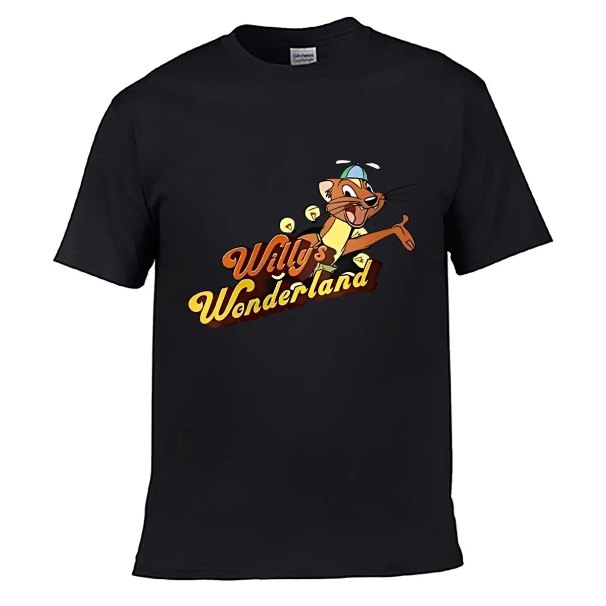 Wallys Wonderland Cartoon Mouse short-sleeved T-shirt